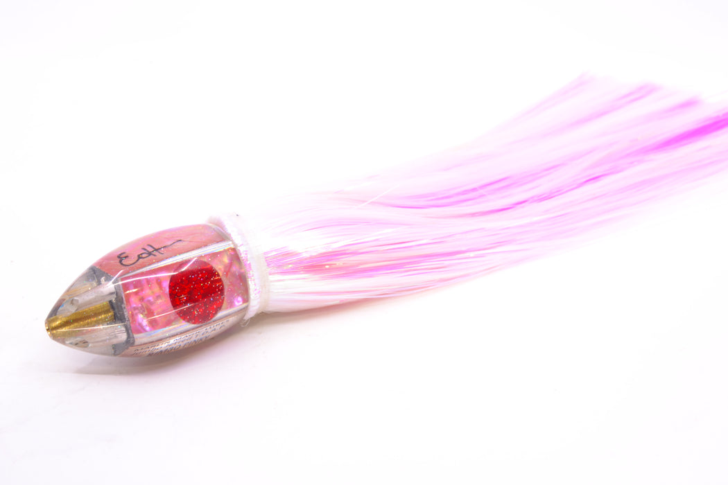 Marlin Magic Pink Awabi Jumbo Jetted Teardrop AP Bullet 9" 5.2oz Strobez White/Pink