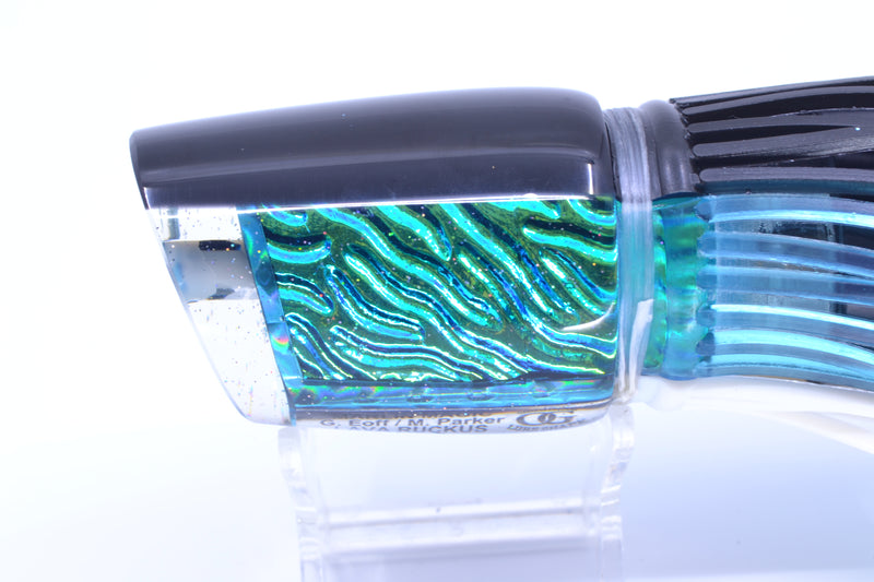 Marlin Magic/GMT Ice Blue-Akule Lava Black Back Ruckus + D-Flap Teaser Combo GZE