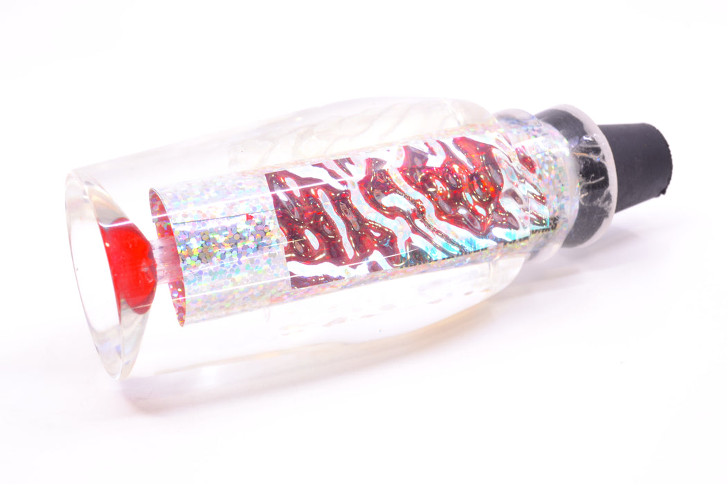 Aloha Lures Silver Rainbow Ice Dichro Kona Mongo 14" 8.7oz