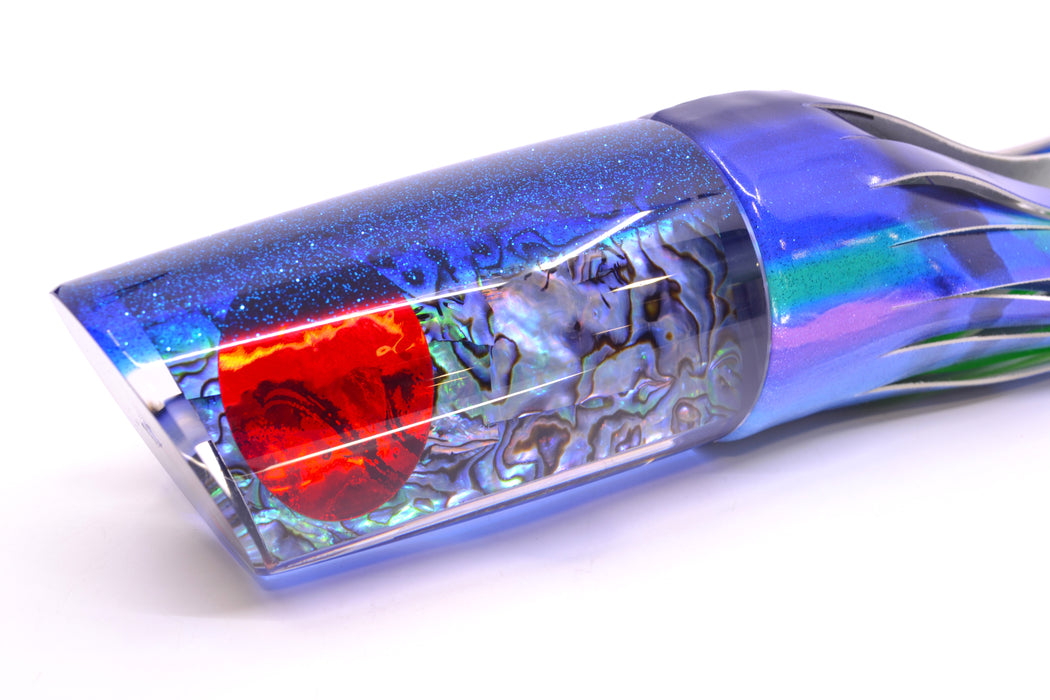 TANTRUM Lures Paua Shell Blue Back Red Eyes XXL Kaboom 16" 16oz FT Vinyl Blueberry GZE