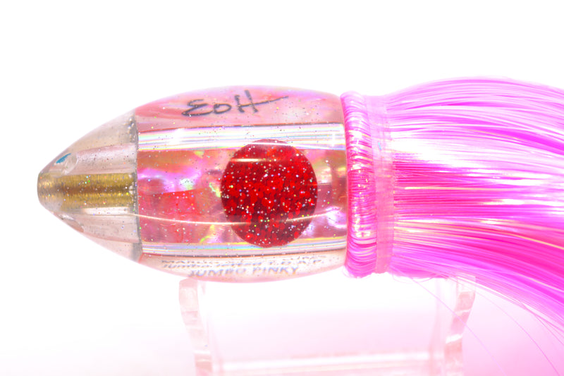 Marlin Magic Pink Awabi Jumbo Jetted Teardrop AP Bullet 9" 5.2oz Strobez Pink/White GZE