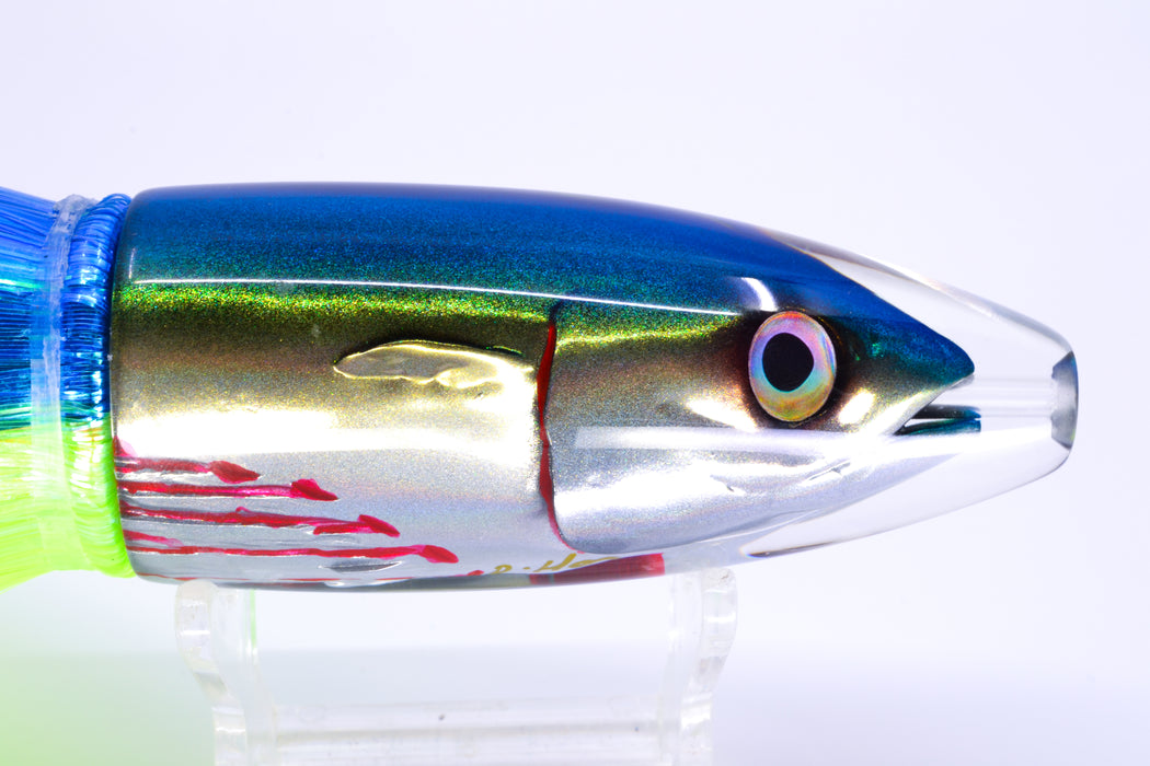 JB Signature Lures Bleeding Yellowfin Medium Barrel Bomb 9" 5.5oz Strobez