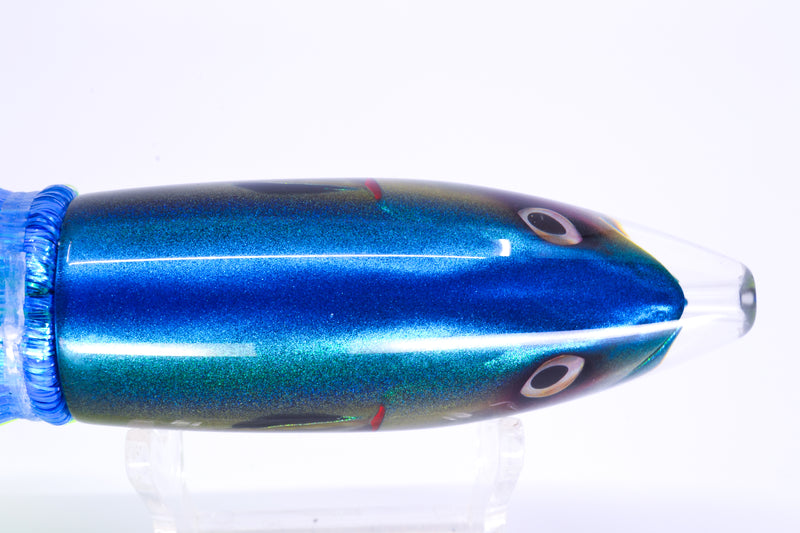 JB Signature Lures Bleeding Yellowfin Medium Barrel Bomb 9" 5.5oz Strobez