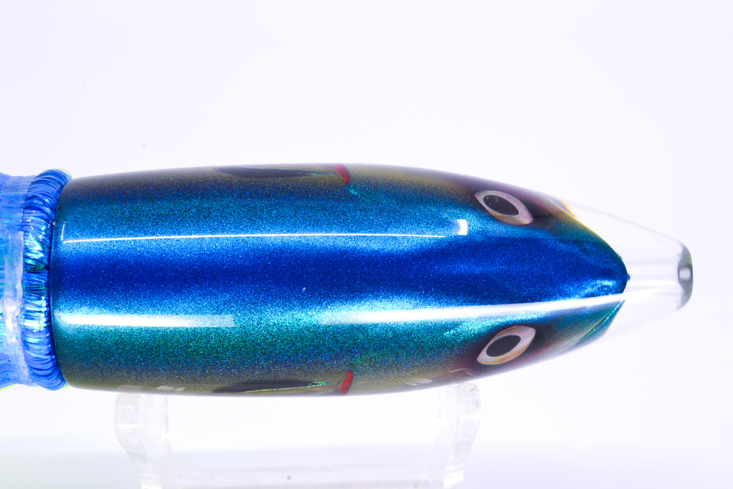 JB Signature Lures Bleeding Yellowfin Medium Barrel Bomb 9" 5.5oz Strobez