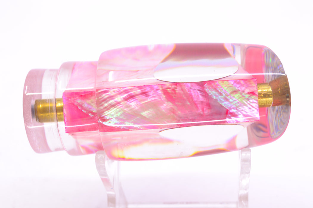 Koya Lures Pink MOP Red Eyes Small Poi Dog 10" 3oz