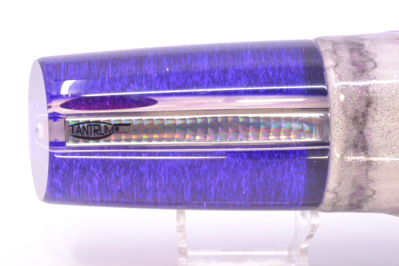 TANTRUM Lures White MOP Purple Back Red Eyes XXL Kaboom 16" 16oz FT Vinyl Purple Drip