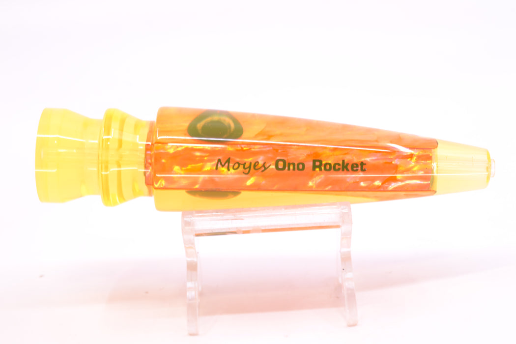 Moyes Lures Orange Awabi Taxi Eyes Ono Rocket 9" 5oz GZE
