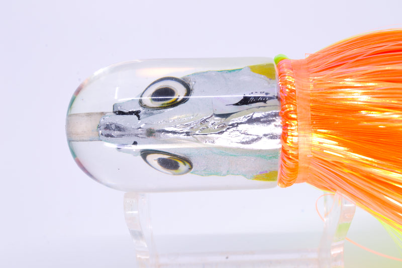 Aloha Lures Green Back Yellow Fins Magic Malolo 9" 4oz Strobez Guacamaya