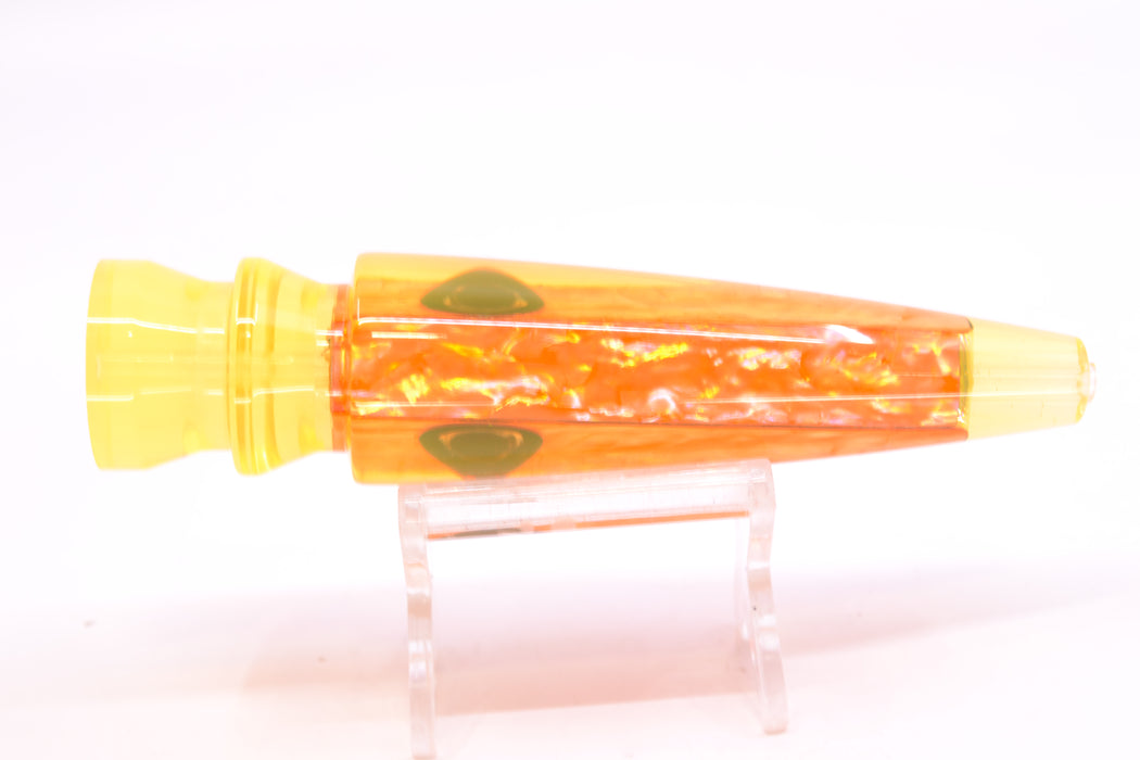 Moyes Lures Orange Awabi Taxi Eyes Ono Rocket 9" 5oz GZE