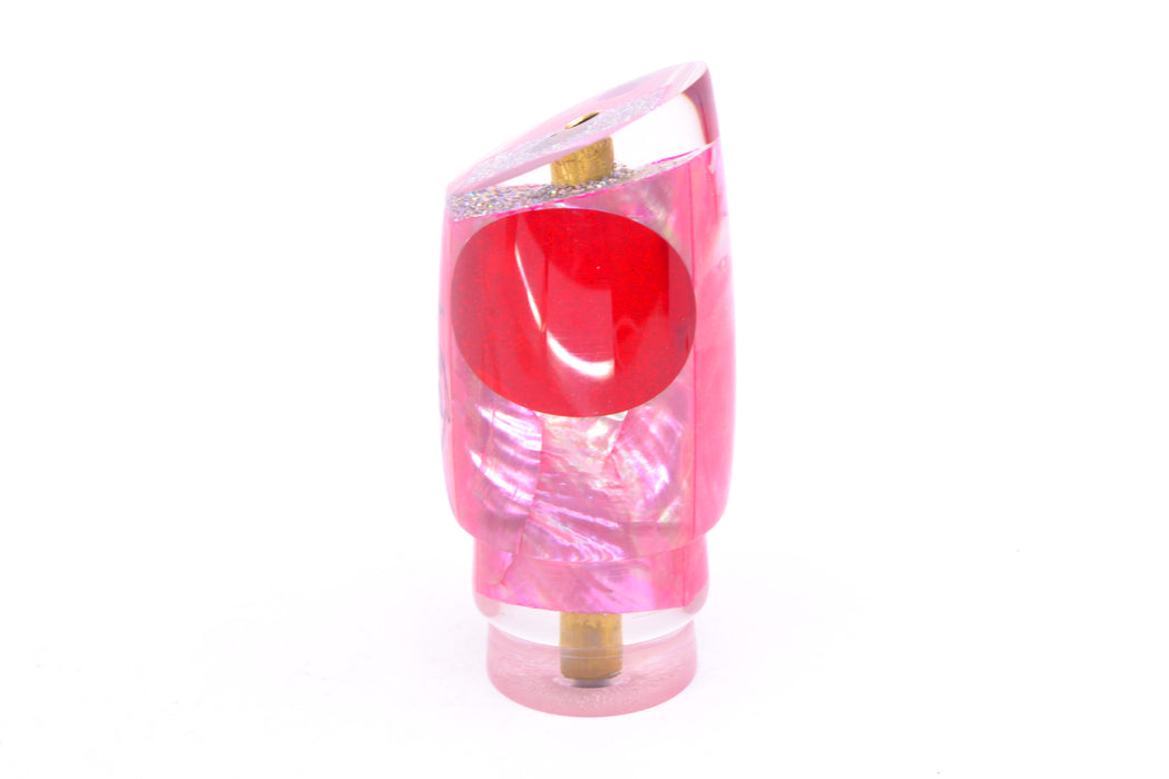 Koya Lures Pink MOP Red Eyes Small Poi Dog 10" 3oz