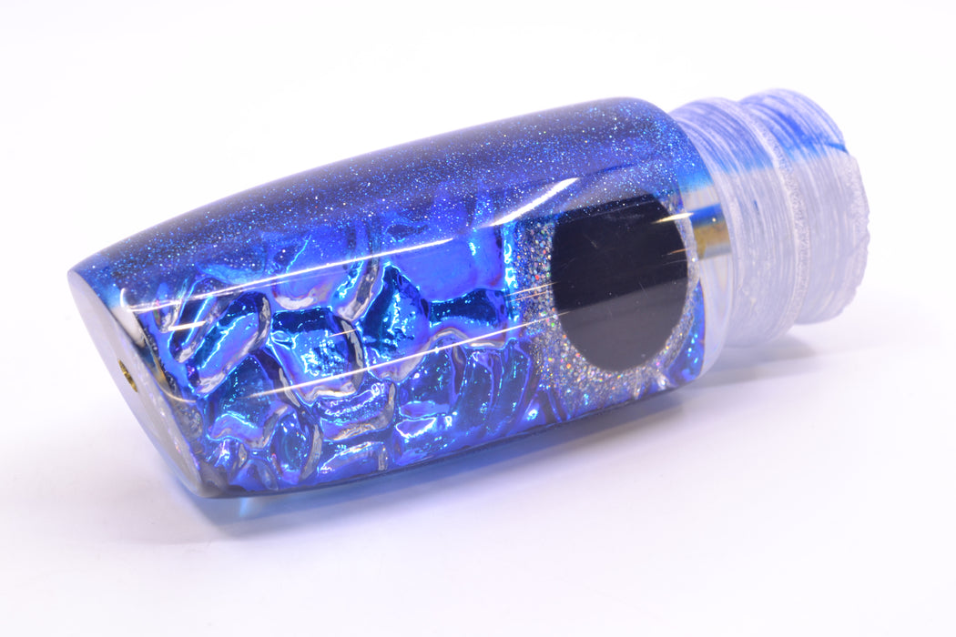 Coggin Lures Blue-Purple Dichro Blue Back Black-Holo Eyes #1 Copycat Plunger 14" 7oz