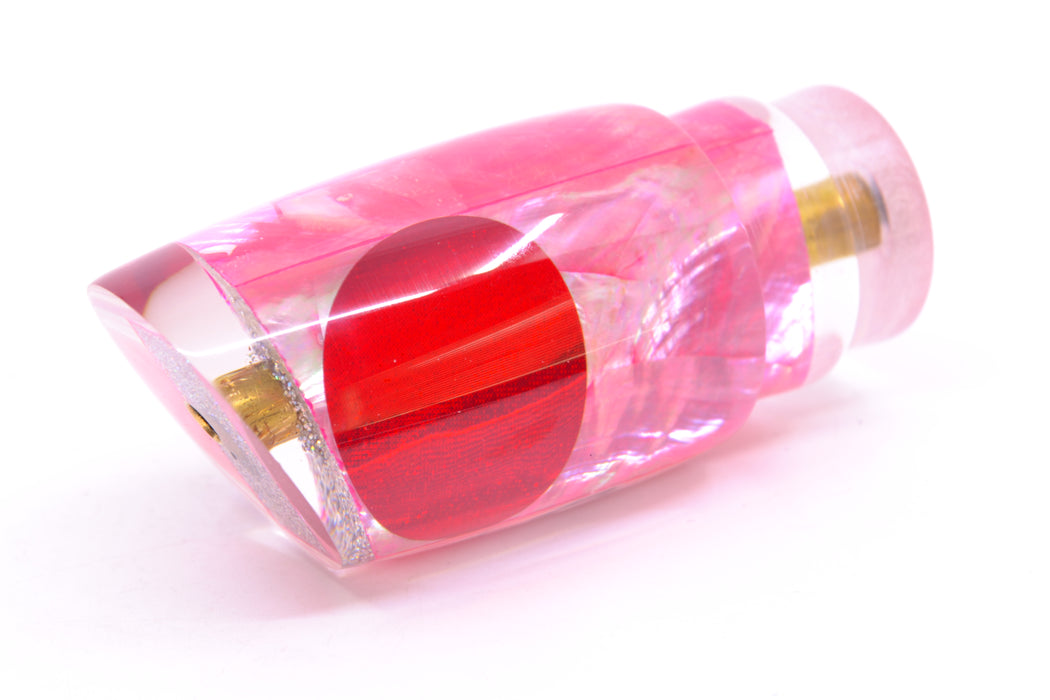 Koya Lures Pink MOP Red Eyes Small Poi Dog 10" 3oz
