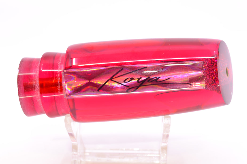Koya Lures Red Rainbow Diamond Red Eyes Small 614 10" 5oz GZE