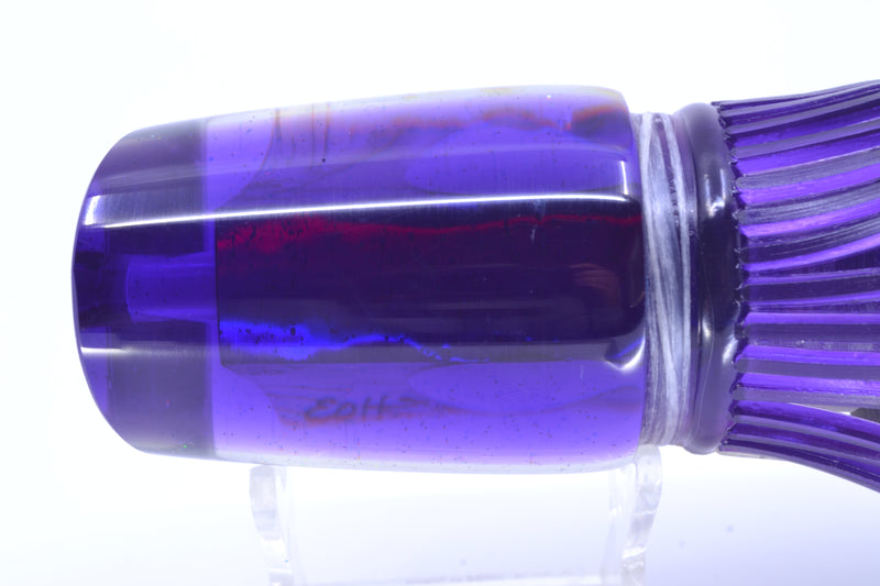 Marlin Magic/GMT White Abalone Purple Back Ruckus + D-Flap Teaser Combo GZE