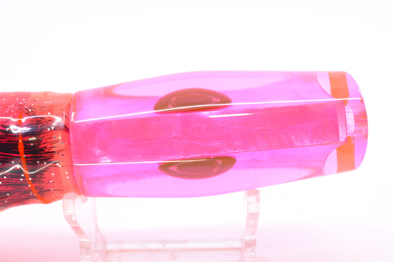 Moyes Lures Pink MOP Small Dark-N-Stormy 9" 4.5oz Skirted Root Beer-Kajiki GZE