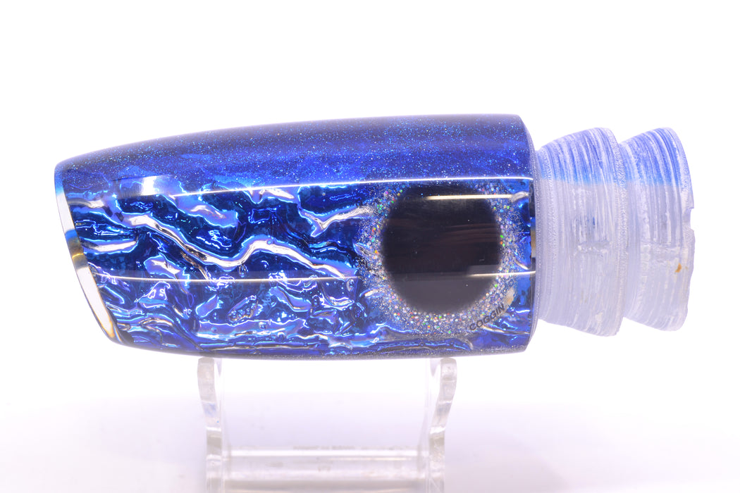 Coggin Lures Blue-Purple Dichro Blue Back Black-Holo Eyes #2 Copycat Plunger 14" 7oz