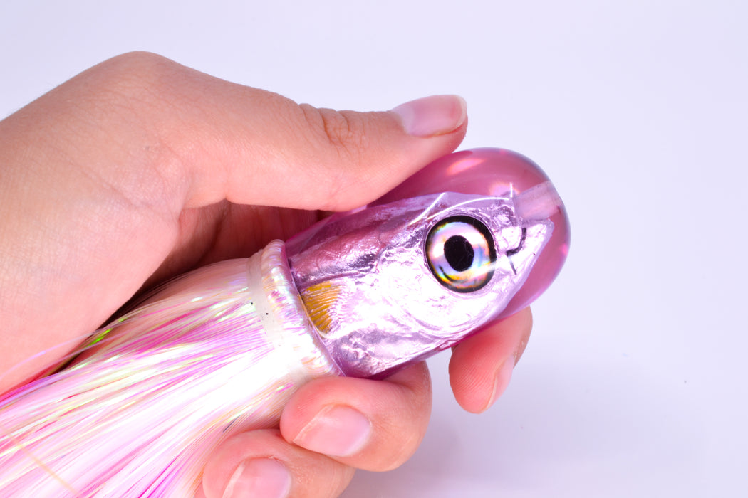 Aloha Lures Pink Yellow Fins Magic Malolo 9" 4oz Strobez Pinky