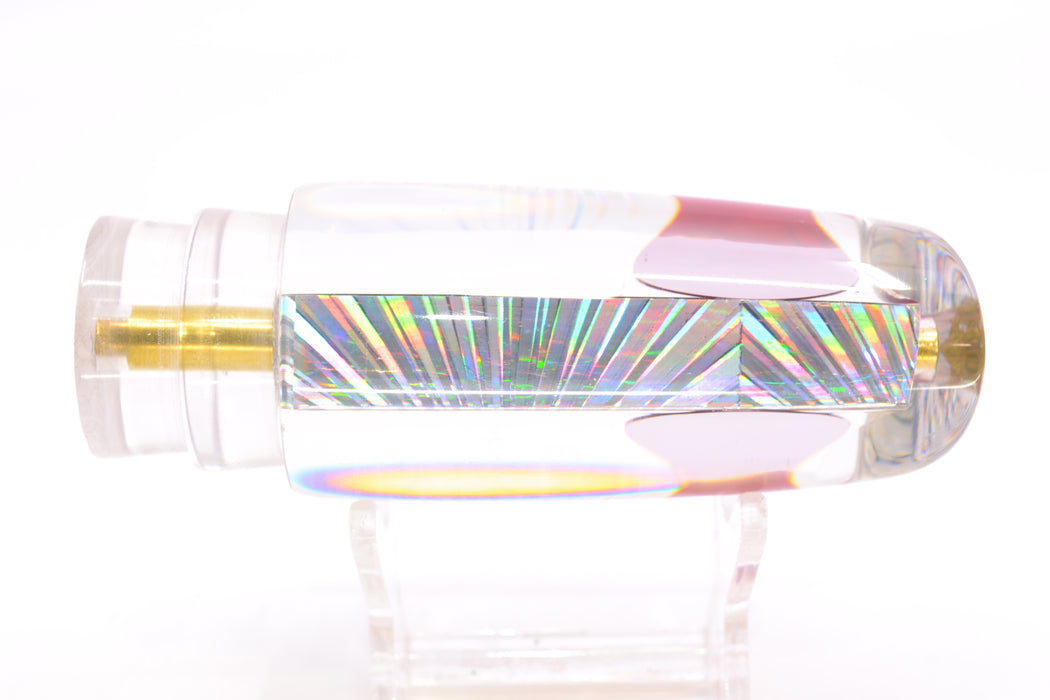 Koya Lures Silver Rainbow Starburst Red Eyes Small 614 10" 5oz GZE