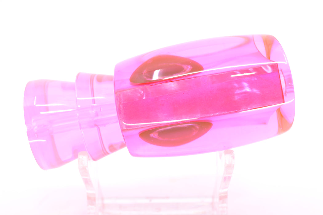 Moyes Lures Fluorescent Pink MOP Taxi Eyes Boogeyman 12" 4oz