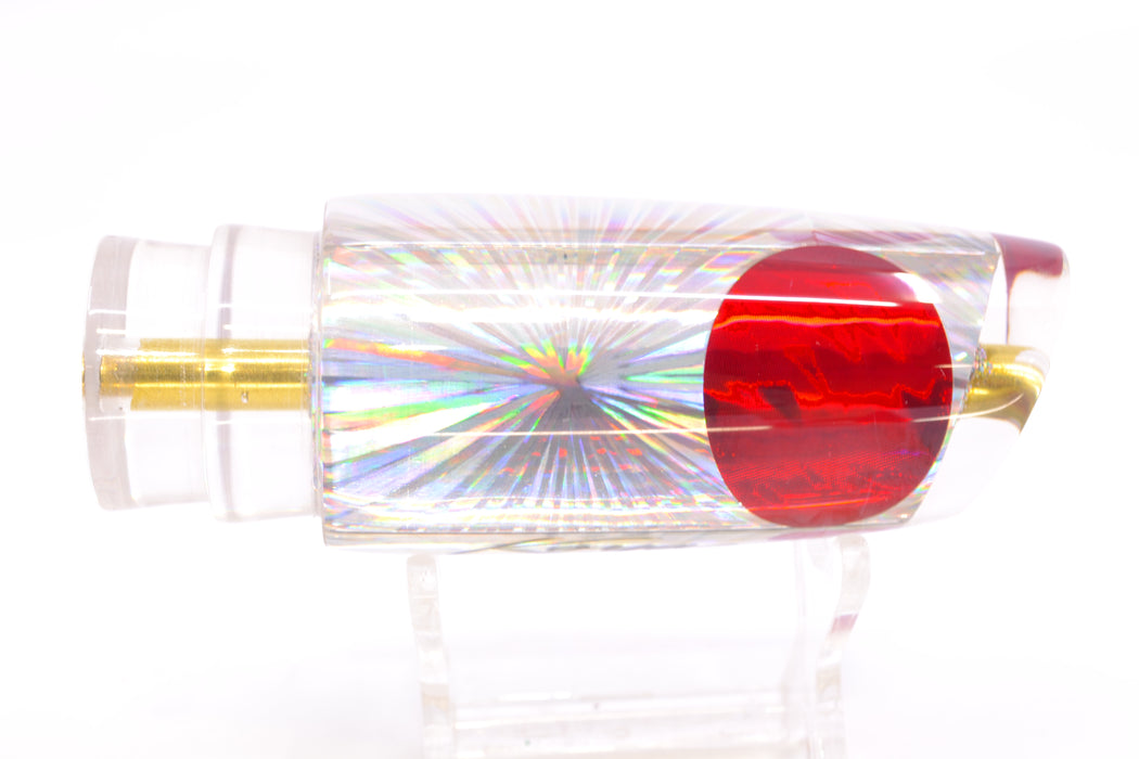 Koya Lures Silver Rainbow Starburst Red Eyes Small 614 10" 5oz GZE