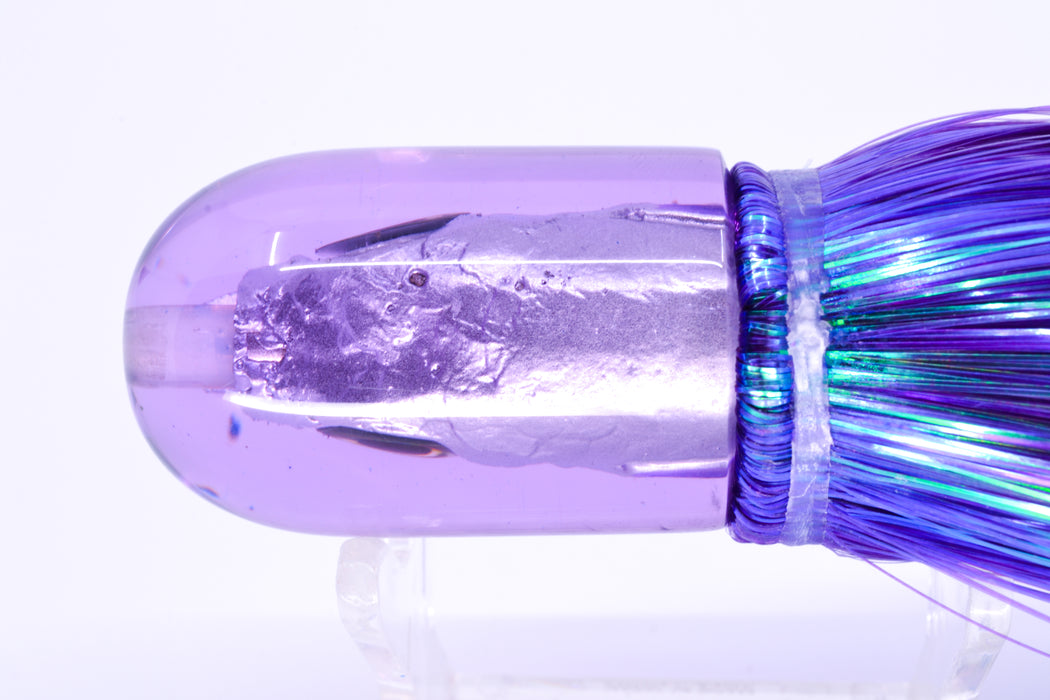 Aloha Lures Purple Magic Malolo 9" 4oz Strobez Purple-White