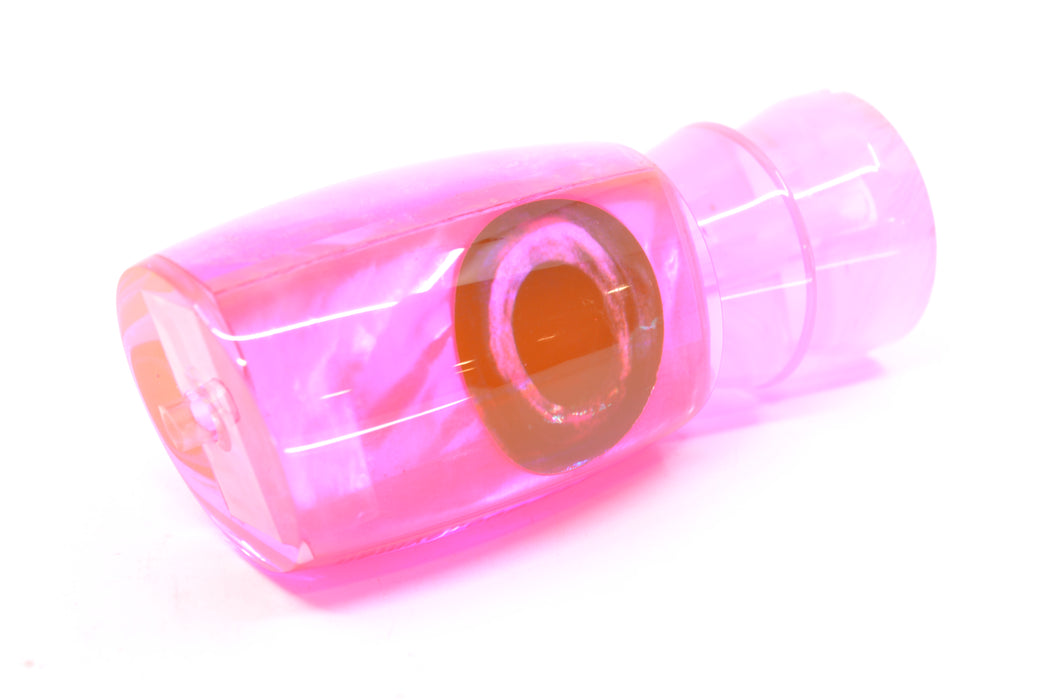 Moyes Lures Fluorescent Pink MOP Taxi Eyes Boogeyman 12" 4oz