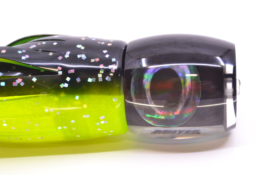 Moyes Lures Black Pearl Black Back Small Secret 9" 3oz Skirted Magic Johnson