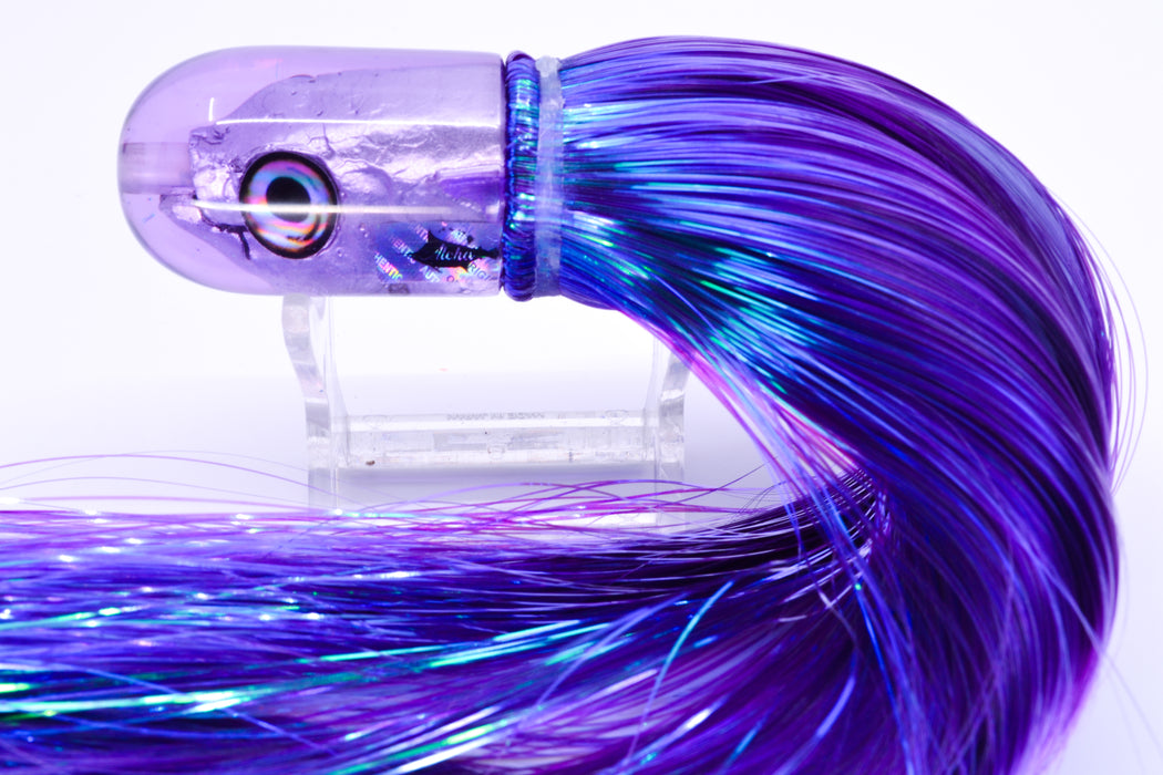 Aloha Lures Purple Magic Malolo 9" 4oz Strobez Purple-White