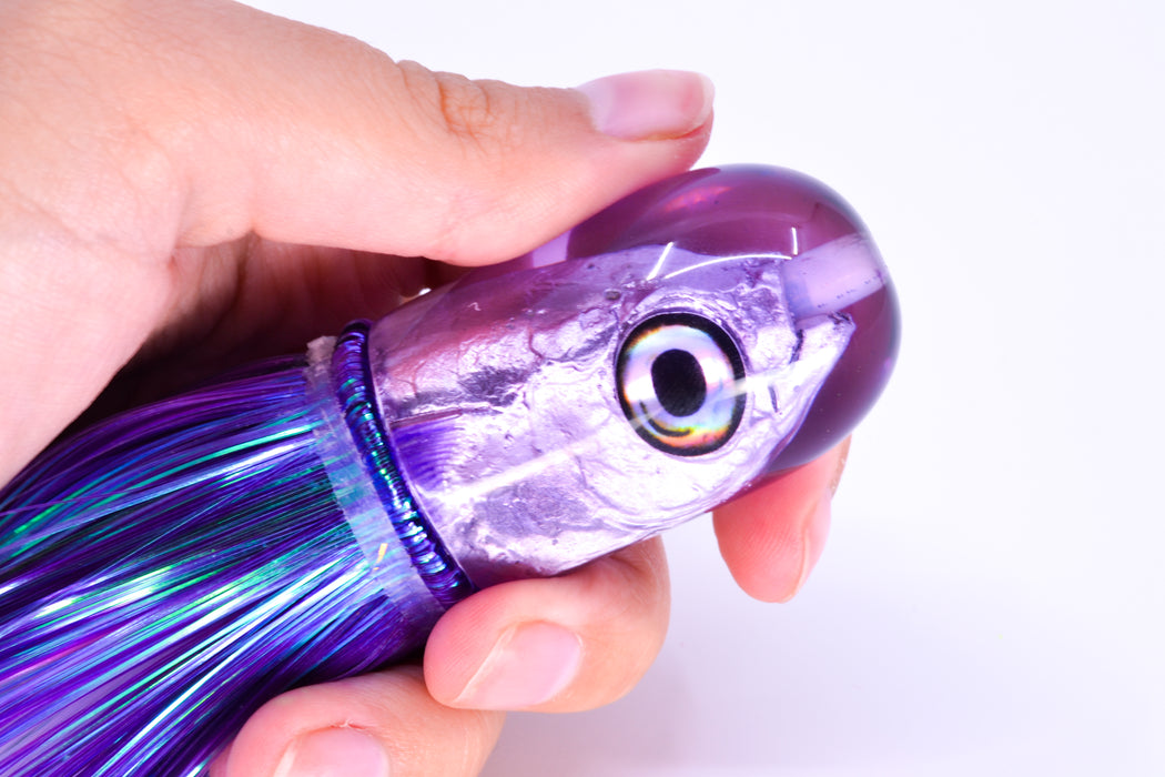 Aloha Lures Purple Magic Malolo 9" 4oz Strobez Purple-White