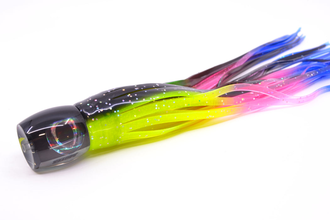 Moyes Lures Black Pearl Black Back Small Secret 9" 3oz Skirted Magic Johnson