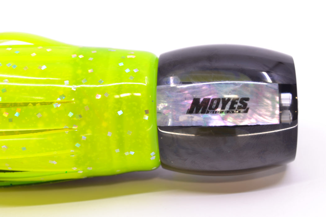 Moyes Lures Black Pearl Black Back Small Secret 9" 3oz Skirted Magic Johnson