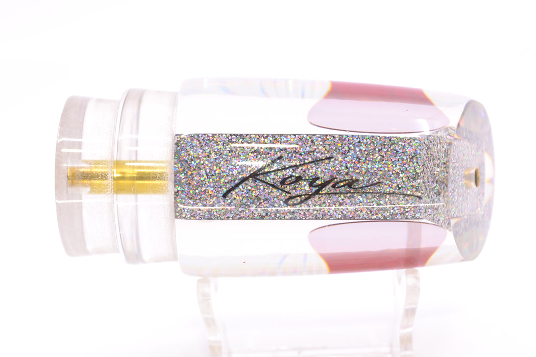 Koya Lures Silver Rainbow Starburst Red Eyes Straight Runner 12" 5.8oz GZE