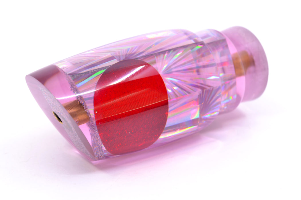 Koya Lures Purple Rainbow Starburst Red Eyes Small Poi Dog 10" 3oz