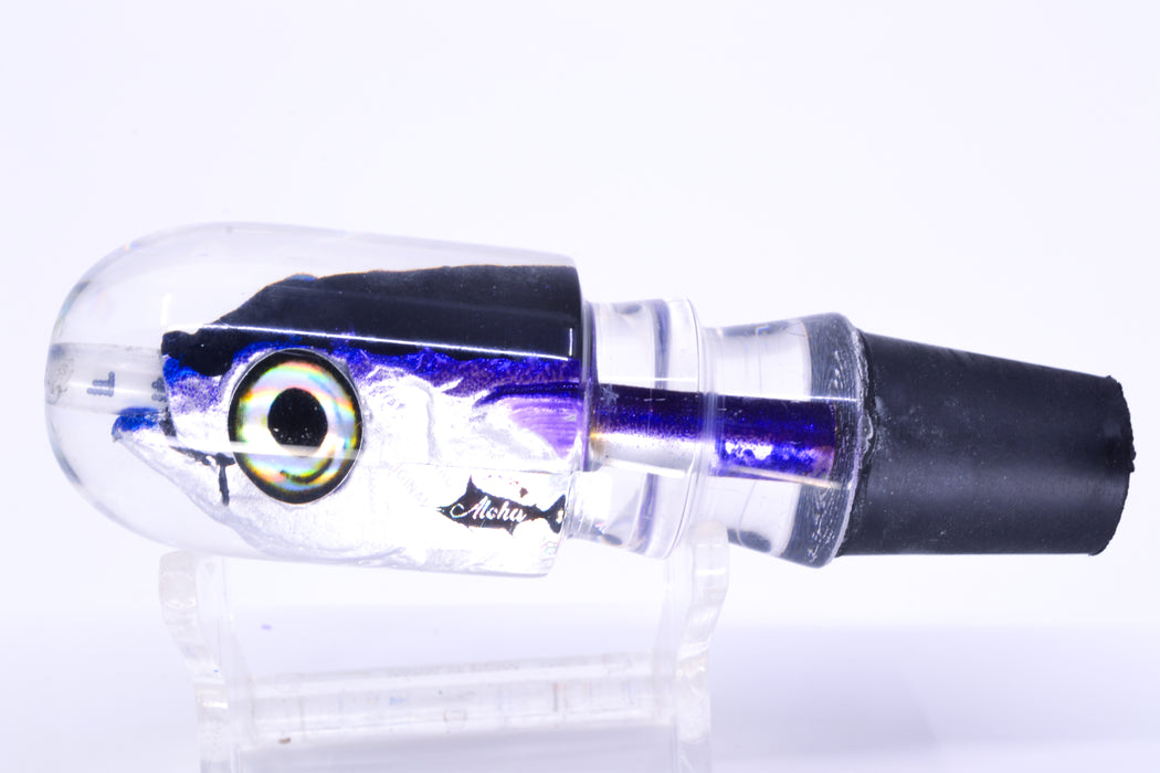 Aloha Lures Black-Purple/Blue Back Purple Fins Magic Malolo 9" 3oz