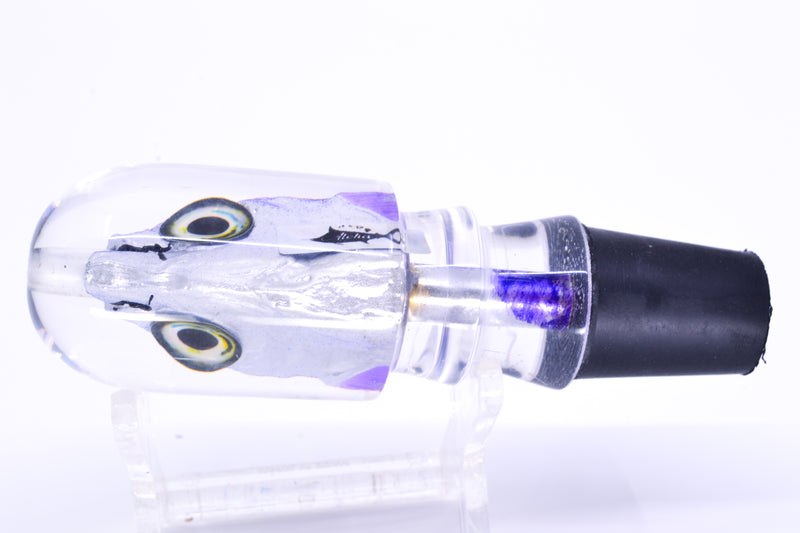 Aloha Lures Black-Purple/Blue Back Purple Fins Magic Malolo 9" 3oz
