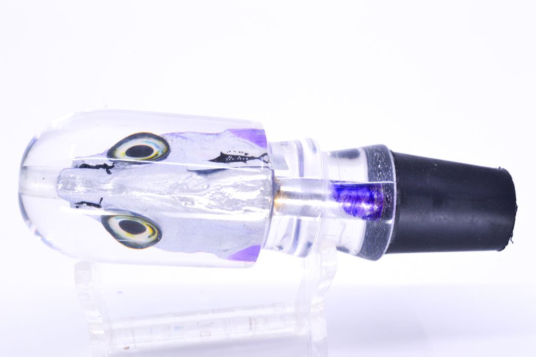 Aloha Lures Black-Purple/Blue Back Purple Fins Magic Malolo 9" 3oz