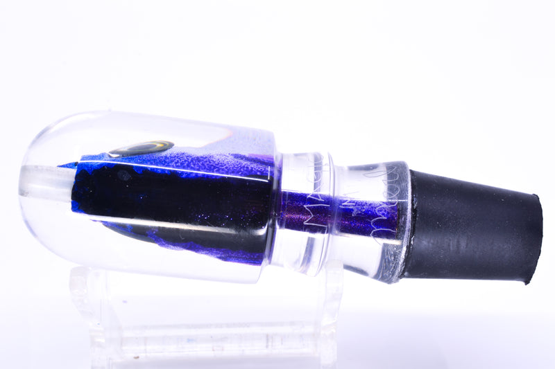 Aloha Lures Black-Purple/Blue Back Purple Fins Magic Malolo 9" 3oz