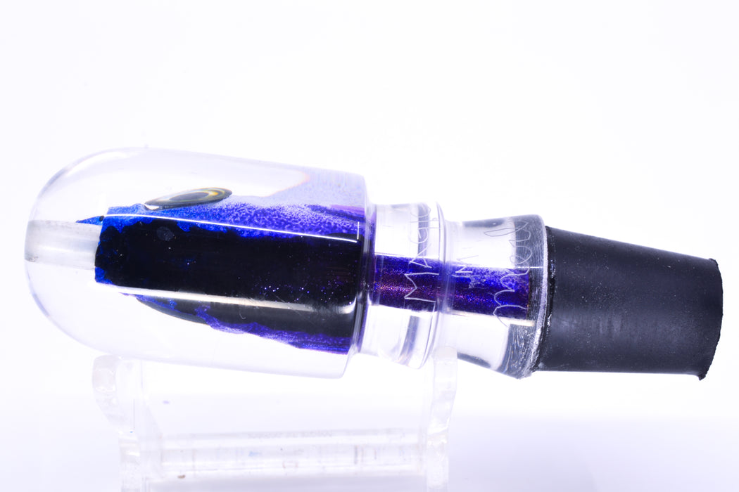 Aloha Lures Black-Purple/Blue Back Purple Fins Magic Malolo 9" 3oz