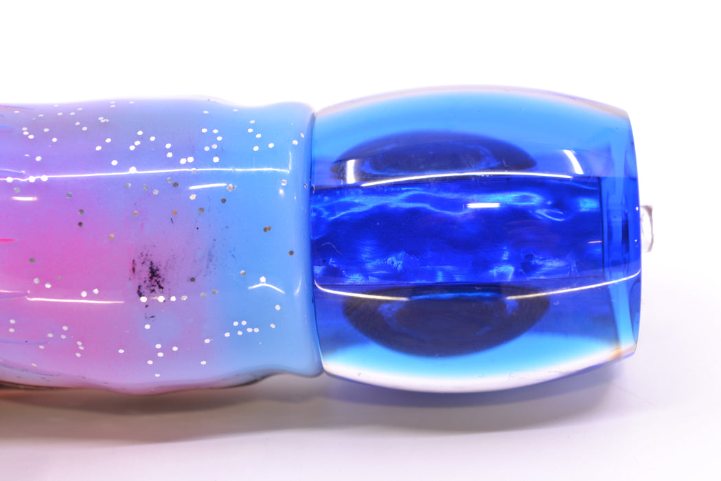 Moyes Lures Ice Blue Awabi Blue Back Taxi Eyes Small Secret 9" 3oz Skirted Gay Bob