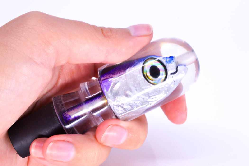 Aloha Lures Black-Purple/Blue Back Purple Fins Magic Malolo 9" 3oz