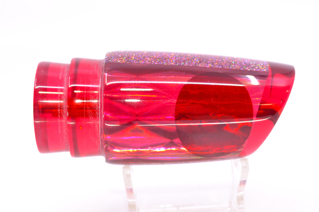 Koya Lures Red Rainbow Diamond Red Eyes Straight Runner 12" 5.8oz GZE