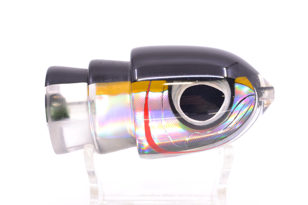 LS Lures Yellow-Silver Rainbow Black Back Flyer 11" 3.8oz GZE