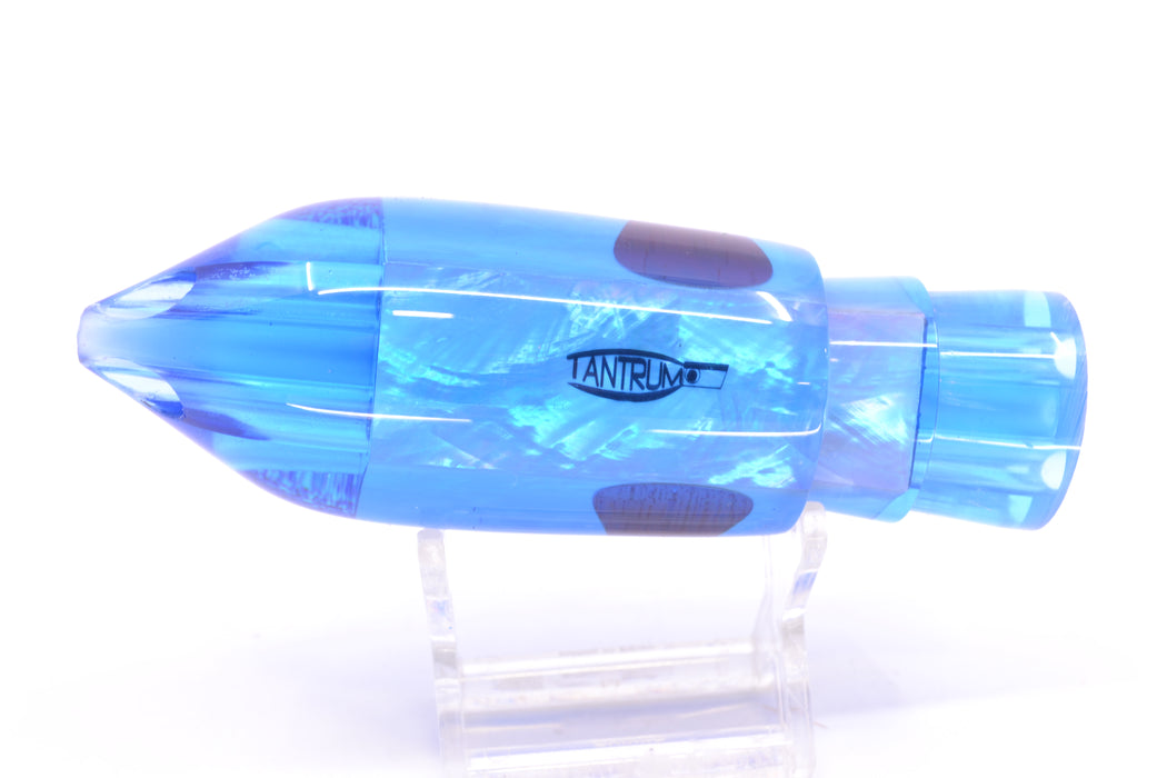 TANTRUM Lures Blue MOP Blue Glitter Back Red Eyes Large JetPack Bullet 12" 8.2oz GZE
