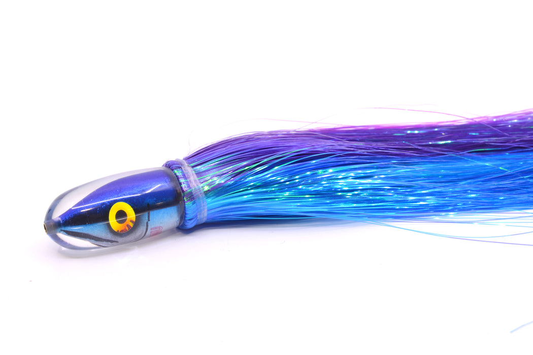 Tsutomu Lures "Hardline Aku" Fish Head Pau Hana Blunt Bullet 7" 4oz Strobez