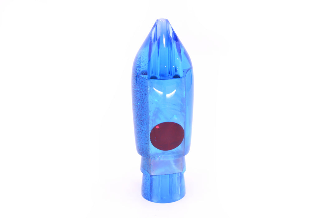 TANTRUM Lures Blue MOP Blue Glitter Back Red Eyes Large JetPack Bullet 12" 8.2oz GZE