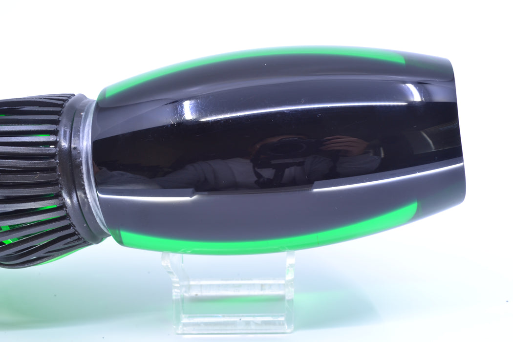 Moyes Lures/Grander Marlin Tackle XL Argus + D-Flap Teaser Combo Black-Green GZE