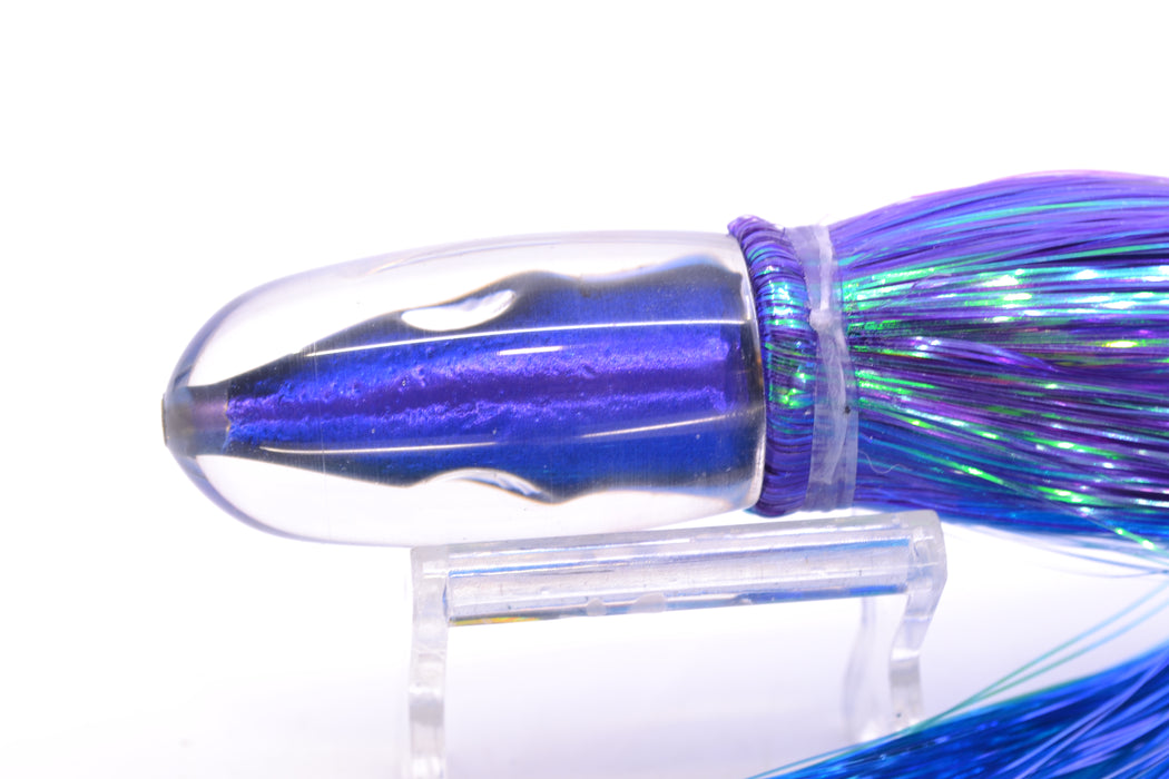 Tsutomu Lures "Hardline Aku" Fish Head Pau Hana Blunt Bullet 7" 4oz Strobez