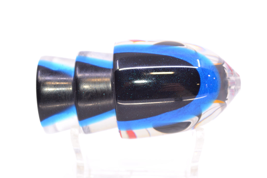 LS Lures Yellow-Silver Rainbow Black-Blue Back Flyer 11" 3.8oz