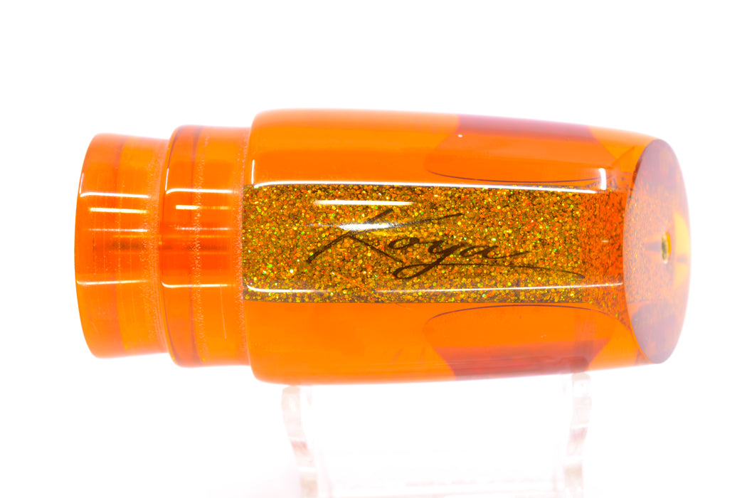 Koya Lures Amber Rainbow Starburst Red Eyes Straight Runner 12" 5.8oz GZE