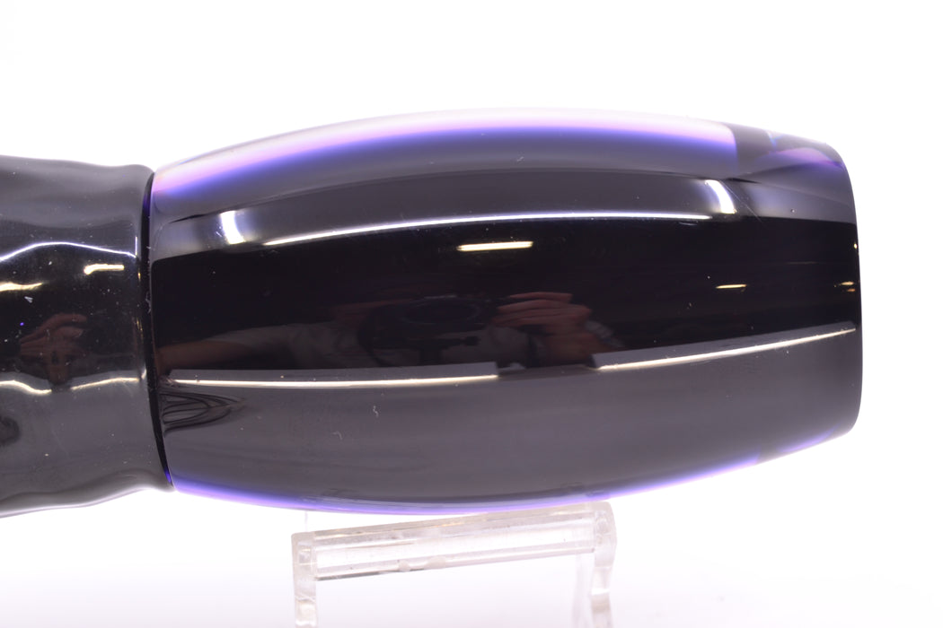 Moyes Lures Skipjack Paua-MOP Black-Purple Back 1305 16" 16.5oz Skirted Skipjack GZE